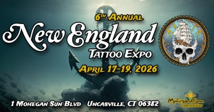 New England Tattoo Expo #6 (2026) New England Tattoo Expo #6 (2026) 17 April 2026