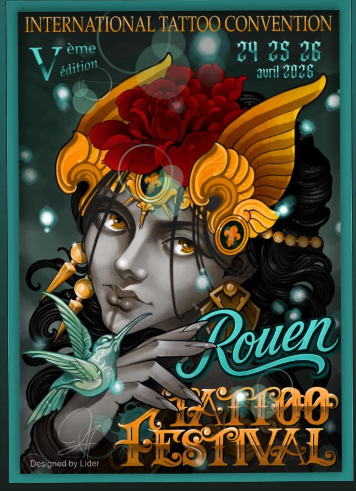 Rouen Tattoo Festival #5 Rouen Tattoo Festival #5 24 April 2026
