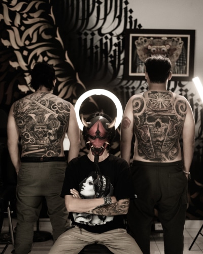 Gusk Dharmanik • Balinese Mythology Through Black & Grey Realism 14 April 2026