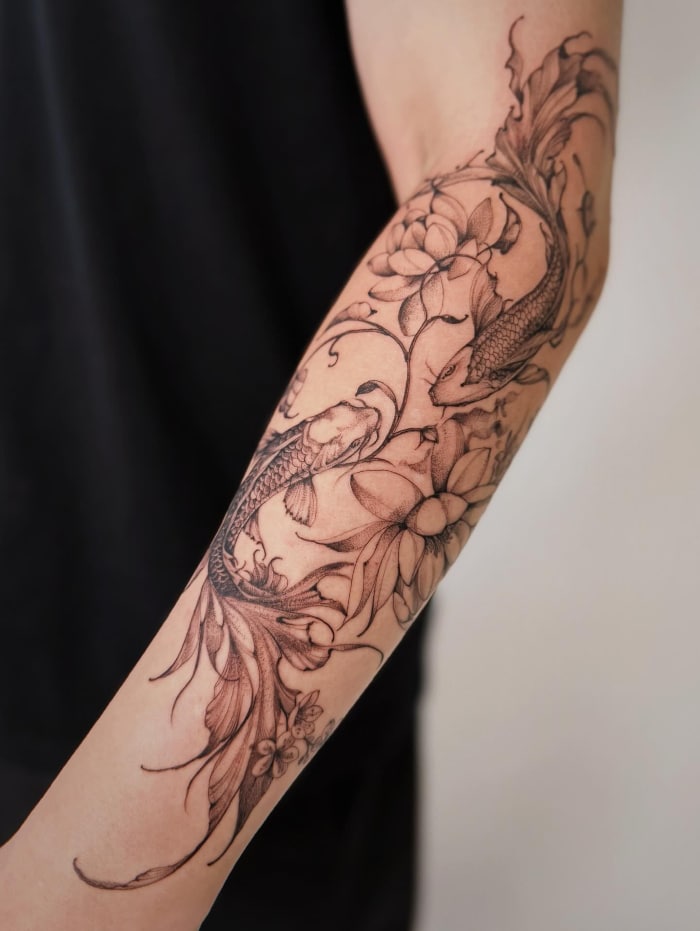 Lena Zhdanova • Intentional Storytelling Through Fine Line Tattooing Lena Zhdanova • Intentional Storytelling Through Fine Line Tattooing 26 March 2026