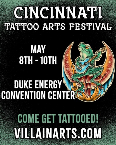 Cincinnati Tattoo Arts Festival #8 8 May 2026