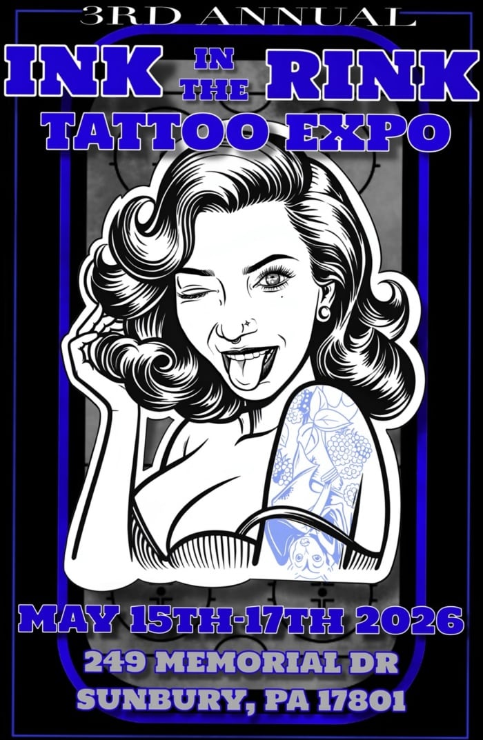 Ink In the Rink Tattoo Expo #3 (2026) Ink In the Rink Tattoo Expo #3 (2026) 15 May 2026