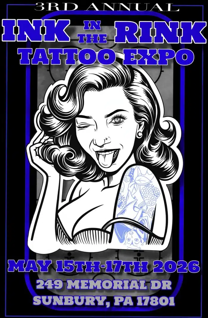 Ink In the Rink Tattoo Expo #3 (2026) Ink In the Rink Tattoo Expo #3 (2026) 15 May 2026