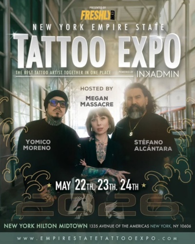 New York Empire State Tattoo Expo #11 22 May 2026