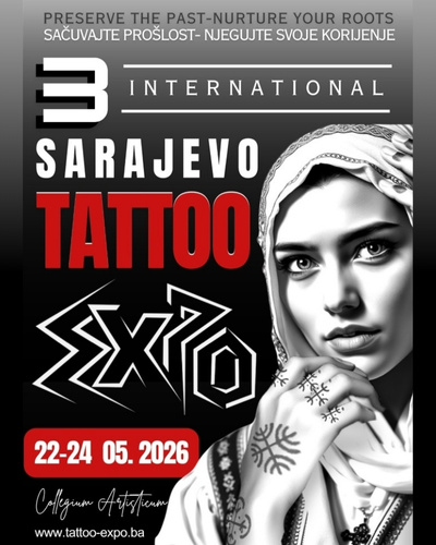 Sarajevo Tattoo Expo #3 22 May 2026