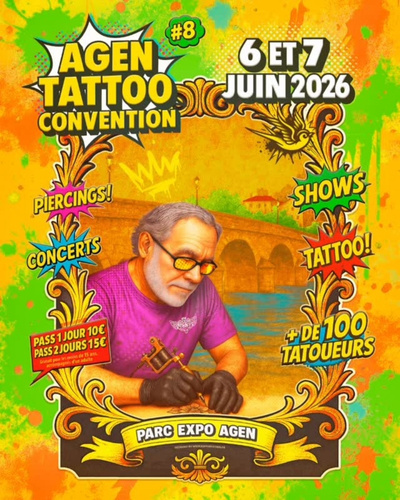 Agen Tattoo Convention #8 6 June 2026