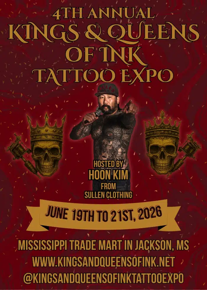 Kings and Queens of Ink Tattoo Expo #4 (2026) Kings and Queens of Ink Tattoo Expo #4 (2026) 19 June 2026
