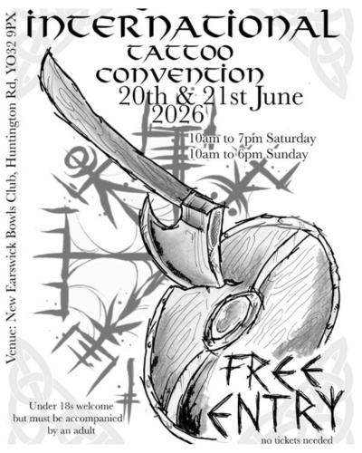 York Tattoo Convention #14 20 June 2026