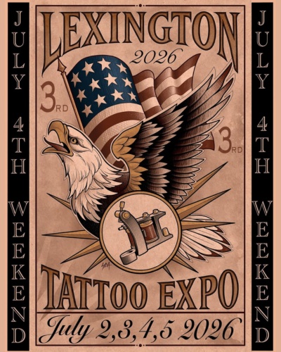 Lexington Tattoo Expo 2 July 2026