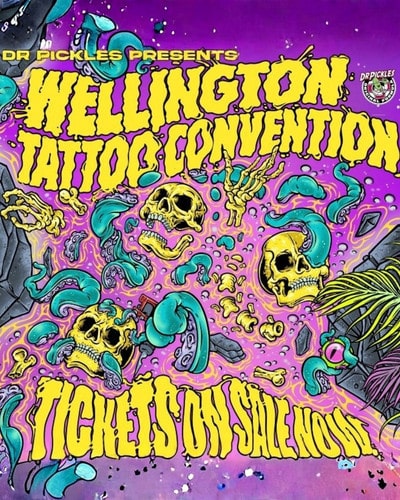 Wellington Tattoo Convention 2026 10 July 2026