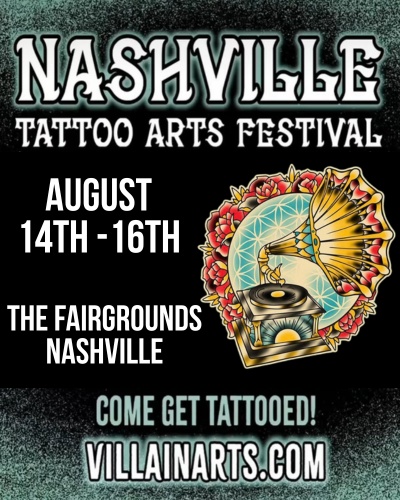 Nashville Tattoo Arts Festival 14 August 2026