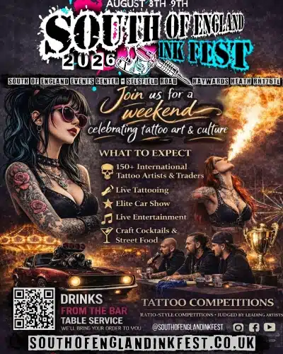 South of England Ink Fest (2026) 8 August 2026