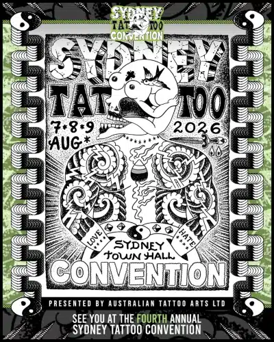 Sydney Tattoo Convention (2026) 7 August 2026