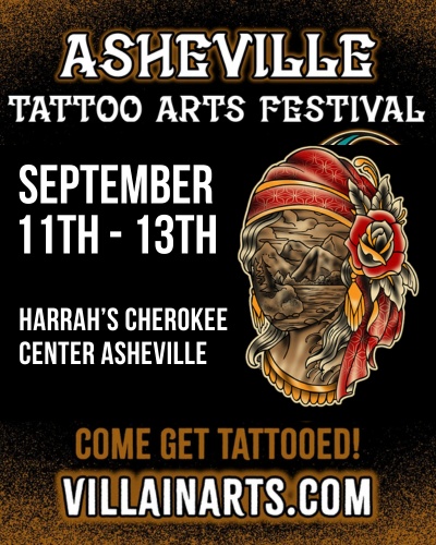Asheville Tattoo Arts Festival #7 11 September 2026