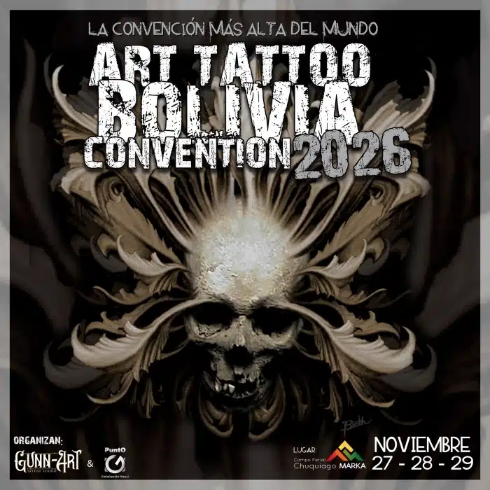 Art Tattoo Bolivia Convention (2026) Art Tattoo Bolivia Convention (2026) 27 November 2026